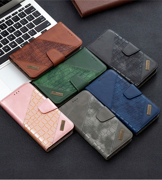 Leather Flip Cover with Card Holder