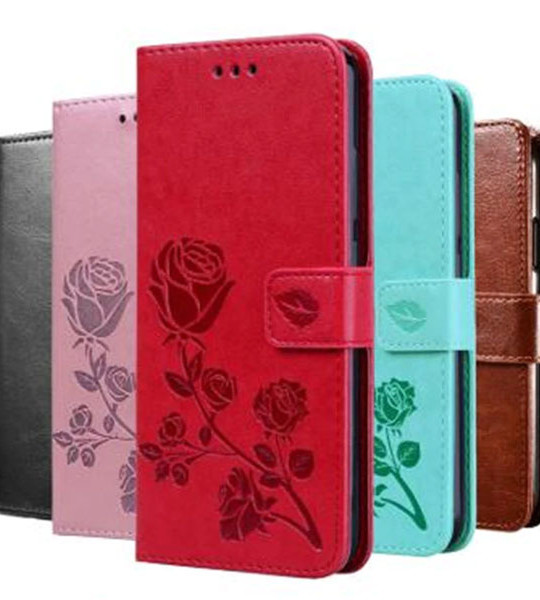 Leather Wallet Book Case