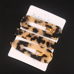 Leopard Acetate Vintage Hairpins