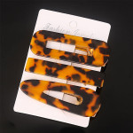 Leopard Acetate Vintage Hairpins