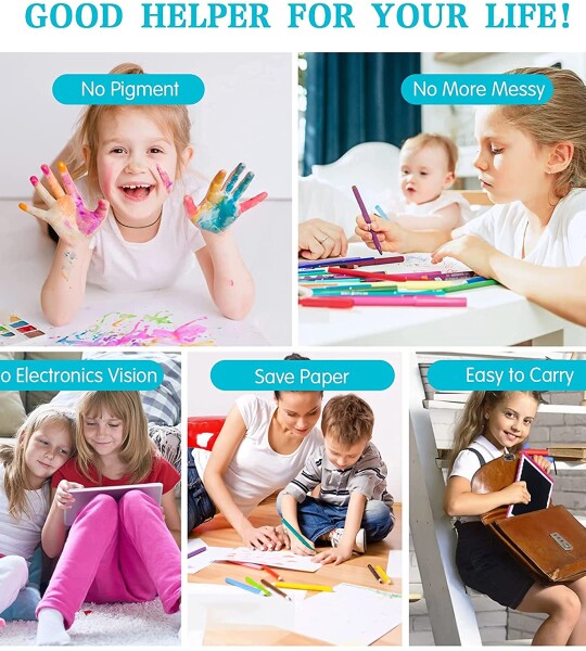 Sunany LCD Writing Tablet 8.5-Inch Toddler Doodle Board Drawing Pad, Electronic Drawing Tablet  for Kids