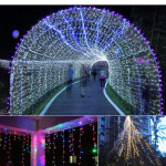 holiday led light ltring lhristmas lights lutdoor 50M 20M 10M EU US plug led string lights for party wedding garland dec