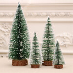 Happy New Year Mini Christmas Tree Desktop Decoration 2021 Gift Xmas Christmas Decorations for Home Ornaments Noel Navid