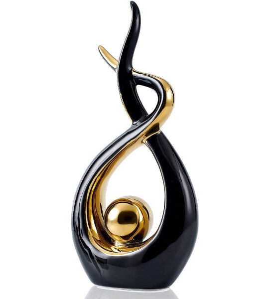 Modern Abstract Art Ceramic Statue Decoration for Home Decor