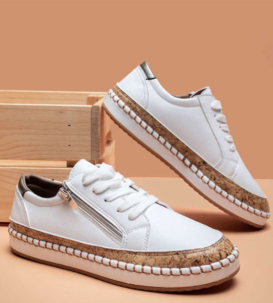 New Women Casual Floral Printed Shoes