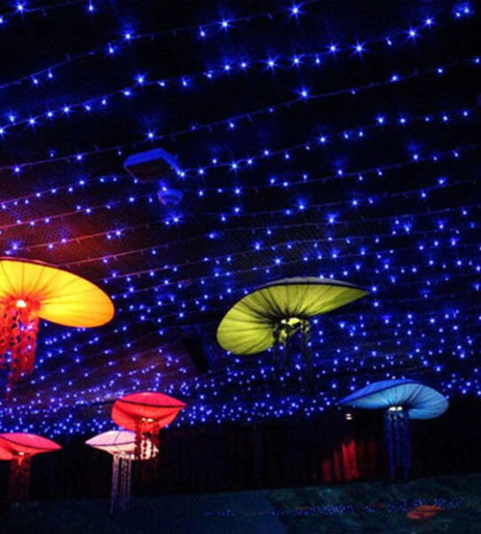 holiday led light ltring lhristmas lights lutdoor 50M 20M 10M EU US plug led string lights for party wedding garland dec