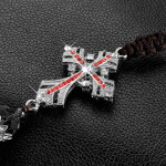 Car Pendant Crystal Diamond Jesus Cross Car Decoration