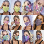 Sparkly Rhinestone Mask