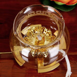 Oil Lamps for Indoor use with Home Buddha Front Light Kerosene lamp Pure Paraffin oil Candle Holder