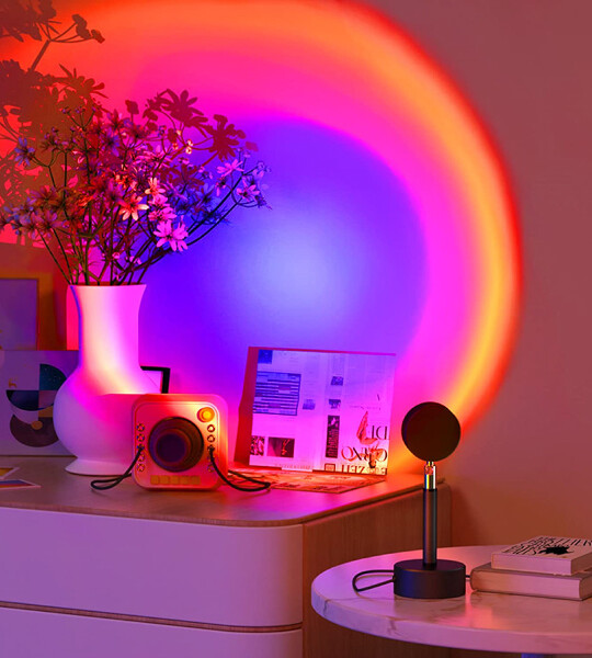 Romantic Sunset Lamp for Self Media Light For Home Decor