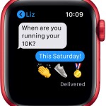 Apple Watch Series 6 (GPS, 40mm) - Red Aluminum Case with Red Sport Band (Renewed)