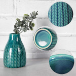 Flower Ceramic Vase for Home Living Room Office Parties Wedding Decoration