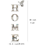 Letter Signs Acrylic Mirror Wall Stickers Home Wall Decoration