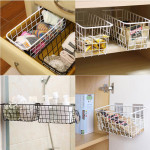 Wall-Mounted Iron Storage Basket