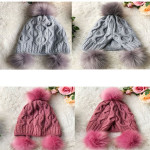 Winter Women's Rabbit Hair Hat