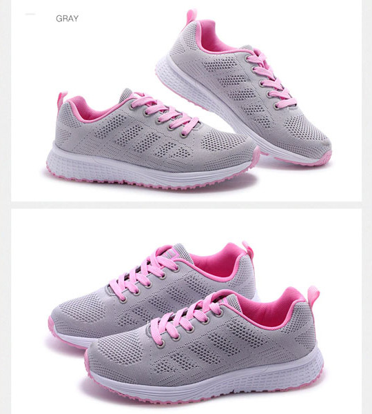 Woman Shoes Flats Casual Lace-Up