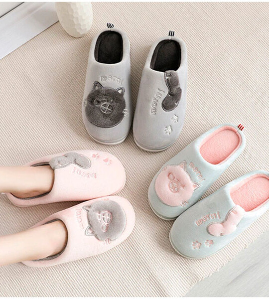 Woman's Cartoon Cotton Shoes