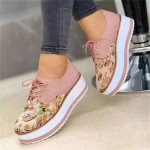 Women Embroidered Flat Shoes