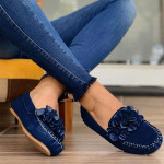 Women Flat Leather Shoes