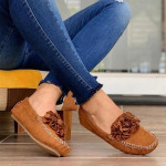 Women Flat Leather Shoes