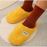 Women Soft Plush Cotton Home Slippers