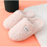 Women Soft Plush Cotton Home Slippers