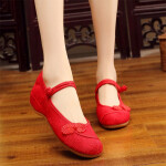 Womens Cotton Fabric Casual Shoes