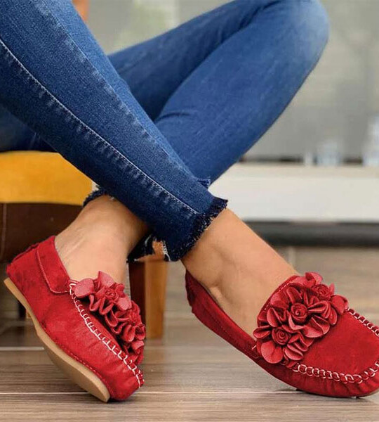 Womens Flat Loafer Shoes