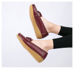 Womens Flat Soft Boat Loafers Shoes