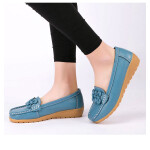 Womens Flat Soft Boat Loafers Shoes