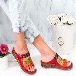 Womens Flip Flops Fashion Wedge Summer Sandals
