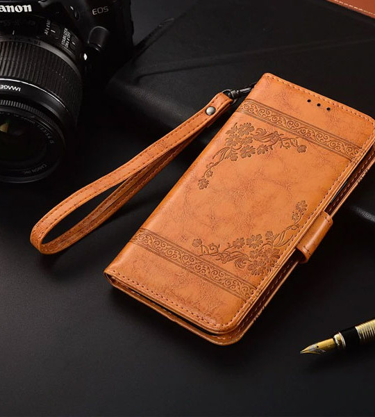 Leather Wallet Case for Nokia