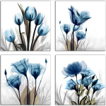 Flower Canvas Prints Wall Art Decor
